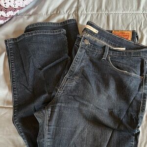 Levi's 505 straight leg jeans